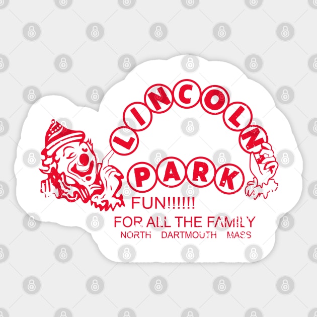 Lincoln Park Dartmouth Massachusetts Tribute Sticker by Gimmickbydesign